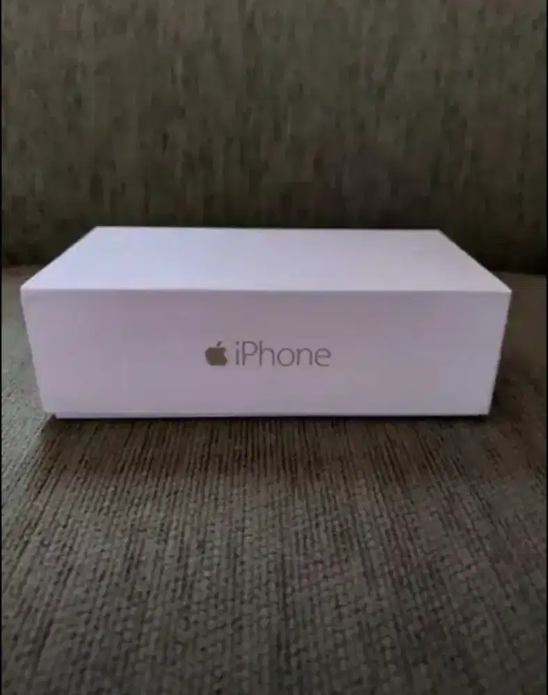 Box Iphone 6 silver 16gb