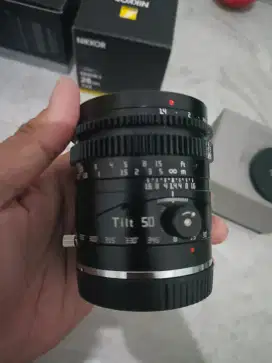 Lensa TTArtisan 50mm F1. 4 Tilt For Nikon Z