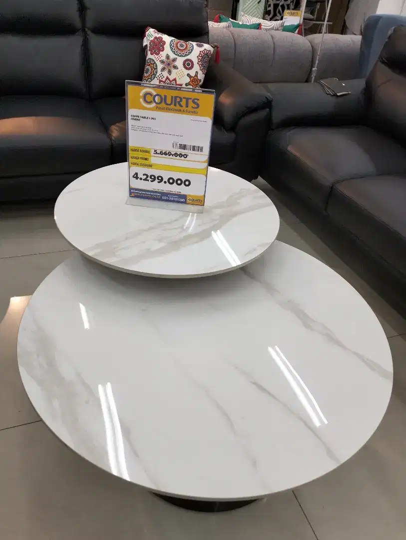 Cofee Table 2pc Studio Bisa Cicilan Tanpa Cc bebas 1× angsuran