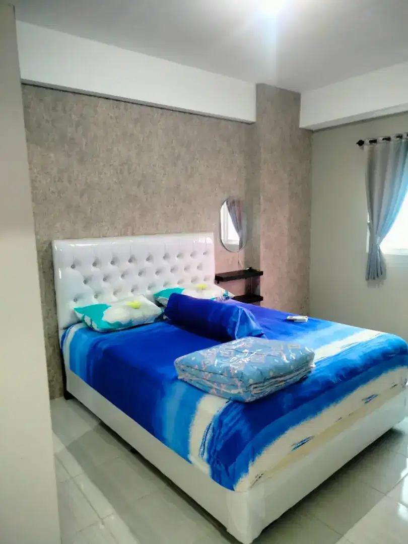 Sewa Apartemen Puncak Dharmahusada 2BR tower C lantai 33 FF