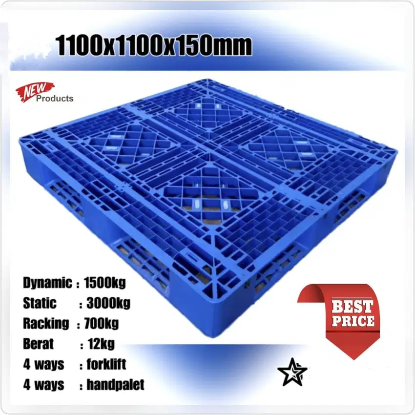 Pallet plastik palet plastik keranjang plastik