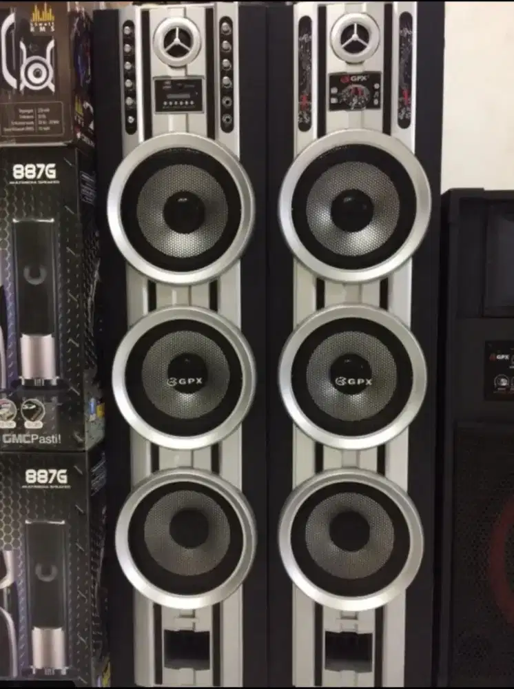Speaker gpx B38912B baru sebulan mulus