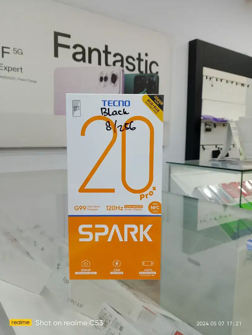 New Tecno Spark 20 Pro Plus 8/256GB