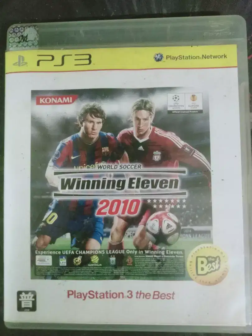 Winning Eleven 2010 PS3 BD