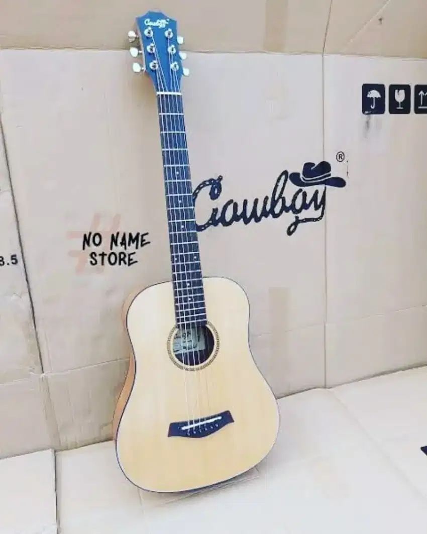 Gitar ¾ akustik merk cowboy GW 120 NA original.