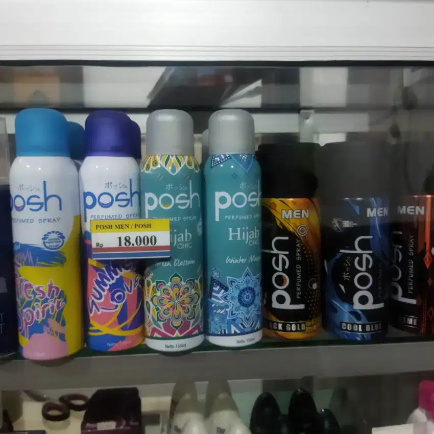 Minyak wangi posh men 150 mL murah