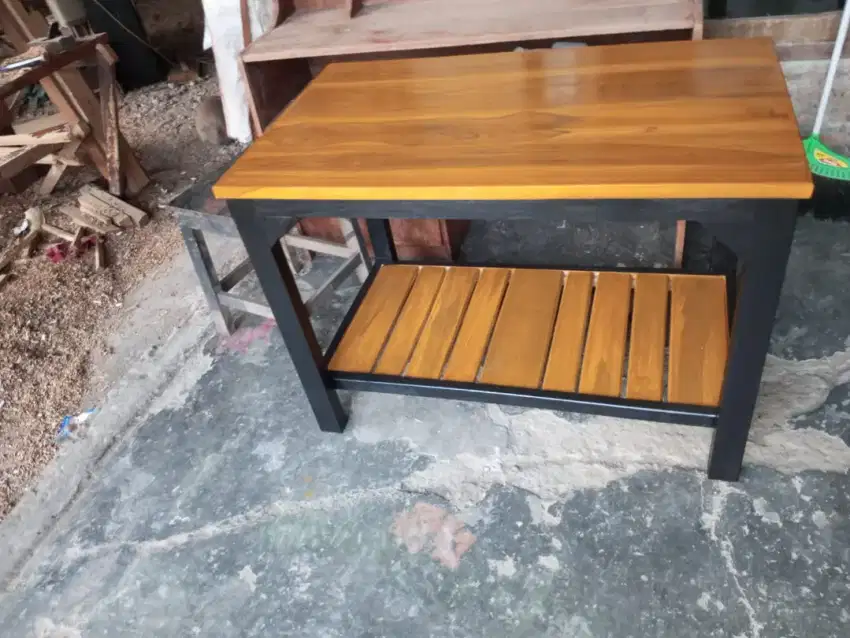 Meja aquarium custom