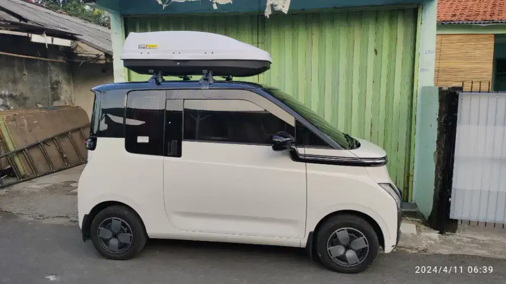 Paket Roof Box HIRORACK dan Crossbar Second Mulus