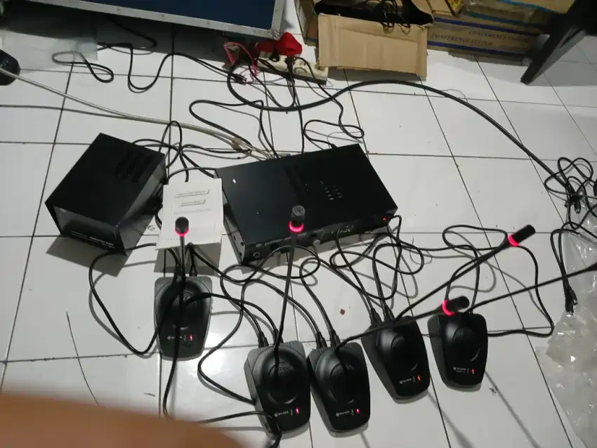 Paket 1set mic conference system SCS 800a