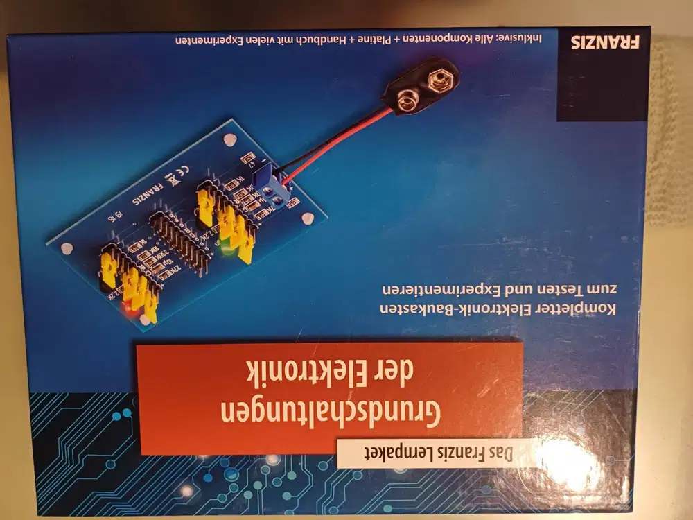 Kit Belajar Elektronik Franzis (German)