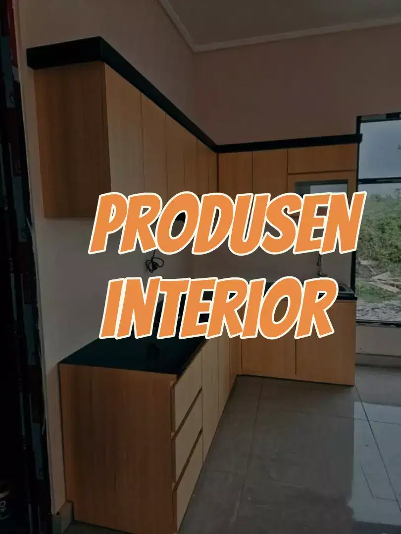 PRODUSEN INTERIOR - KITCHEN SET MINIMALIS