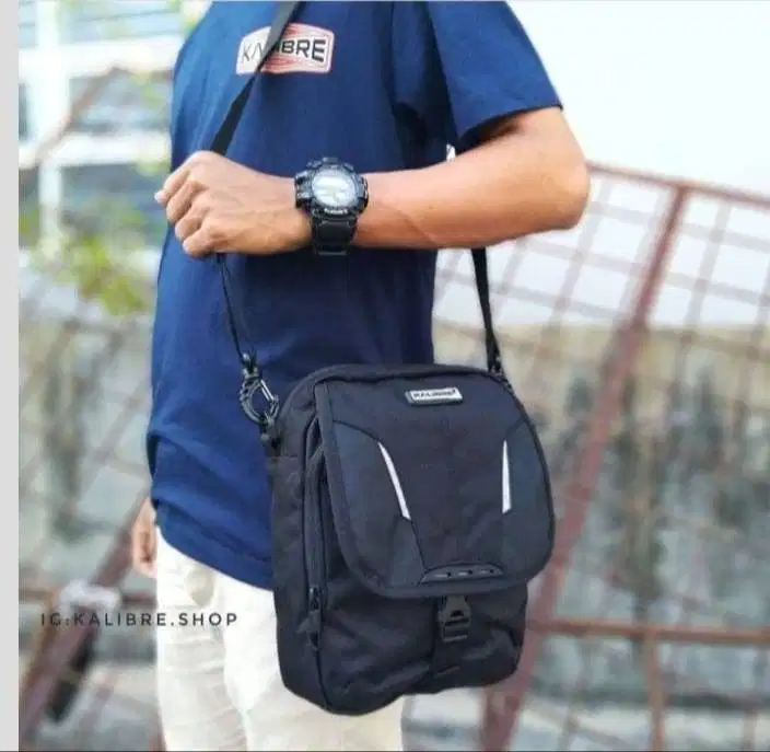 NEW- ORIGINAL-Tas selempang Kalibre -Slingbag- Kalibre Razer-Topseller