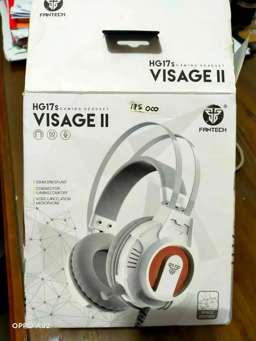 Jual cepat Fantech HG17s Visage II - Gaming Headset - Putih