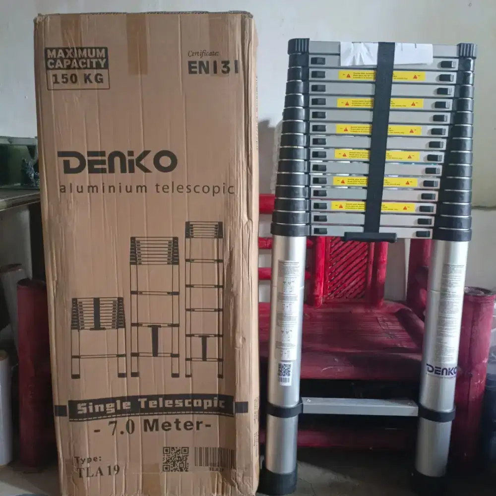 TANGGA TELESKOPIK SINGLE 7M