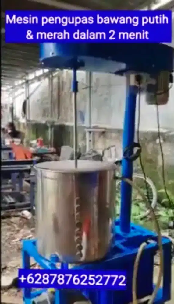 Jual Rugi Mesin Pengupas Bawang Putih dan Bawang Merah