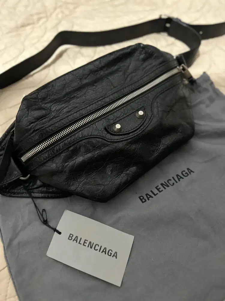 Balenciaga Neolift Bumbag Black SHW