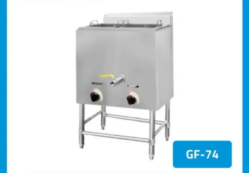 Cuci Gudang NEW GETRA Gas Deep Fryer GF-74 Garansi