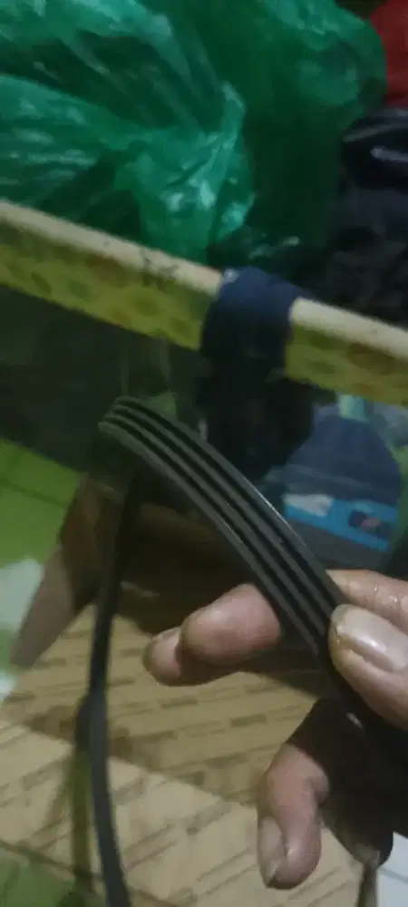 PAKET POMPA OLI YARIS, FAN BELT , SEHER (MESIN 1NZ COPOTAN ORIGINAL)