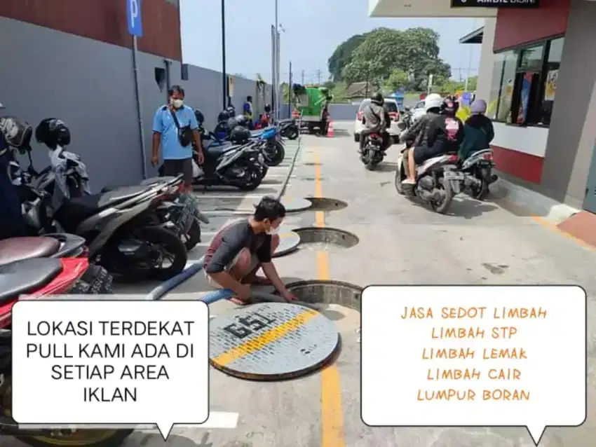 SEDOT WC LIMBAH LUMPUR TINJA MAMPET TANPA BONGKAR