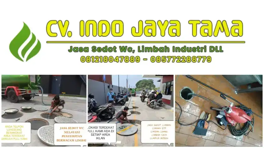 JASA SEDOT WC & MAMPET TANPA BONGKAR