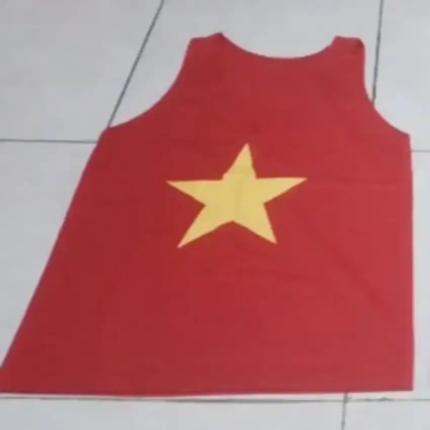 Baju kaos singlet cowok/cewek, asli dari vietnam,size L,P65 L50cm,nego