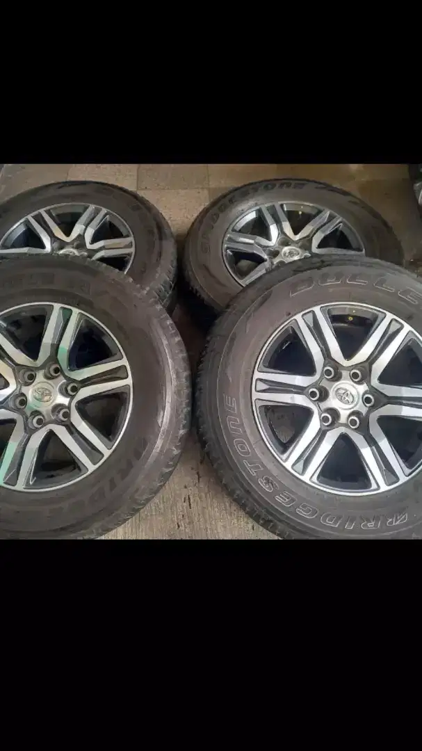 VELG toyota fortuner ring ring 17 sama Ban