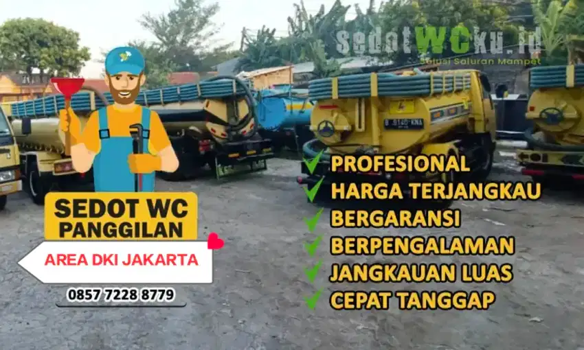 SEDOT WC KURAS SEPTIC TANK DAN LIMBAH