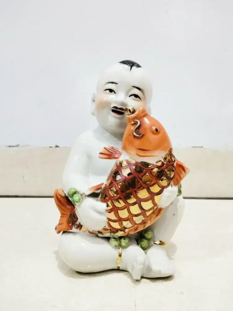 JUAL MURAH & BAGUS 100% . 
PAJANGAN KERAMIK ANAK IKAN MAS