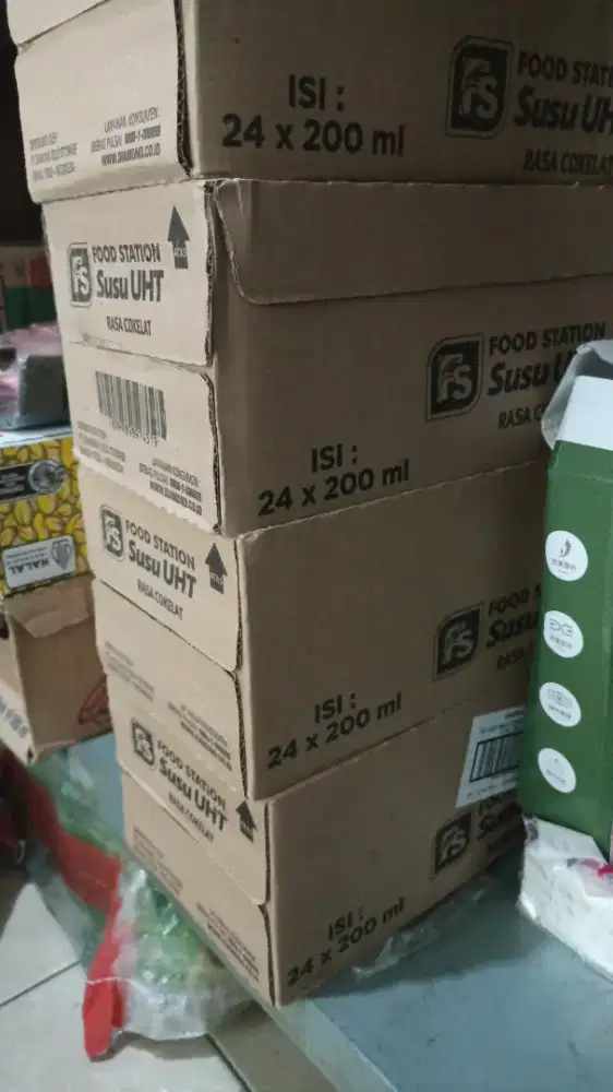 Susu food dration uht rasa coklat