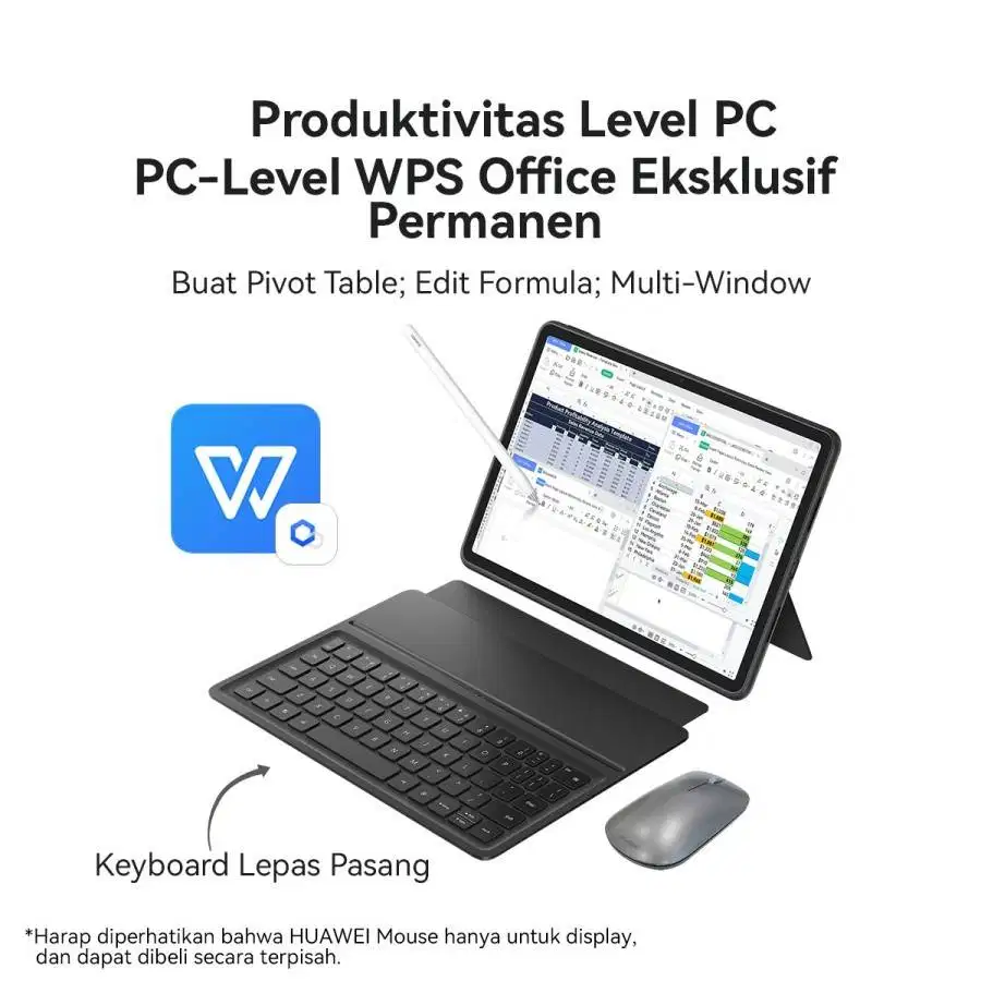 HUAWEI MatePad 11.5-inch New Tablet [6+128GB] | PC-level WPS Office |