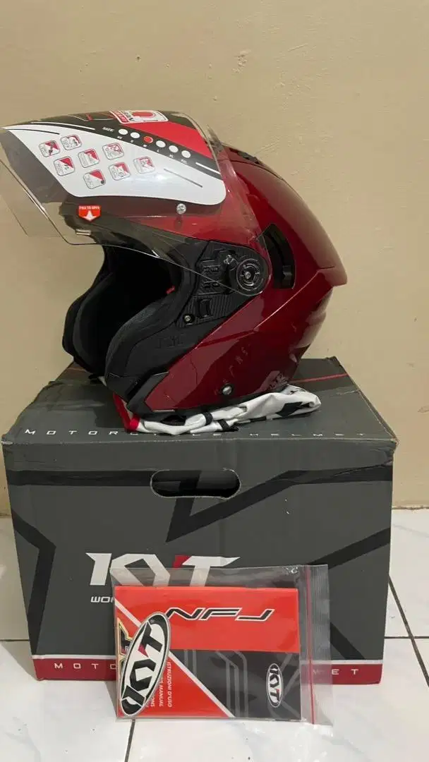 HELM KYT NFJ MERAH