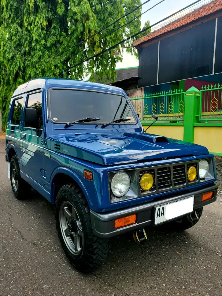 Jimny 1994 4x4 Convert JimnyJA71 Panoramicroof Biru fullRestorationJDM
