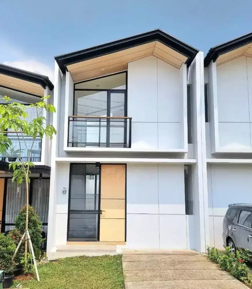 disewakan rumah cluster cendana icon lippo karawaci *depan akses tol