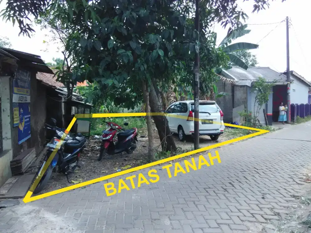 Jual Tanah 150m2 dekat Peron Stasiun KRL Rawabuntu