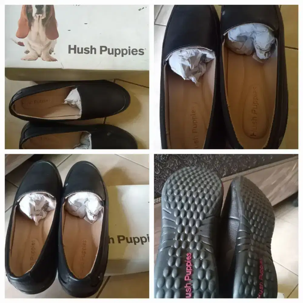 Sepatu kerja  uk 37 warna hitam