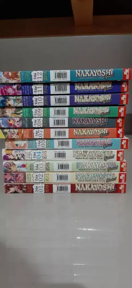 Nakayoshi lengkap tahun 2015