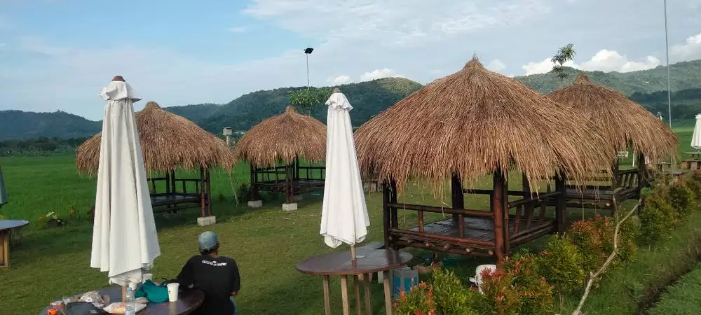 Gazebo Bambu KUliner Angkringan