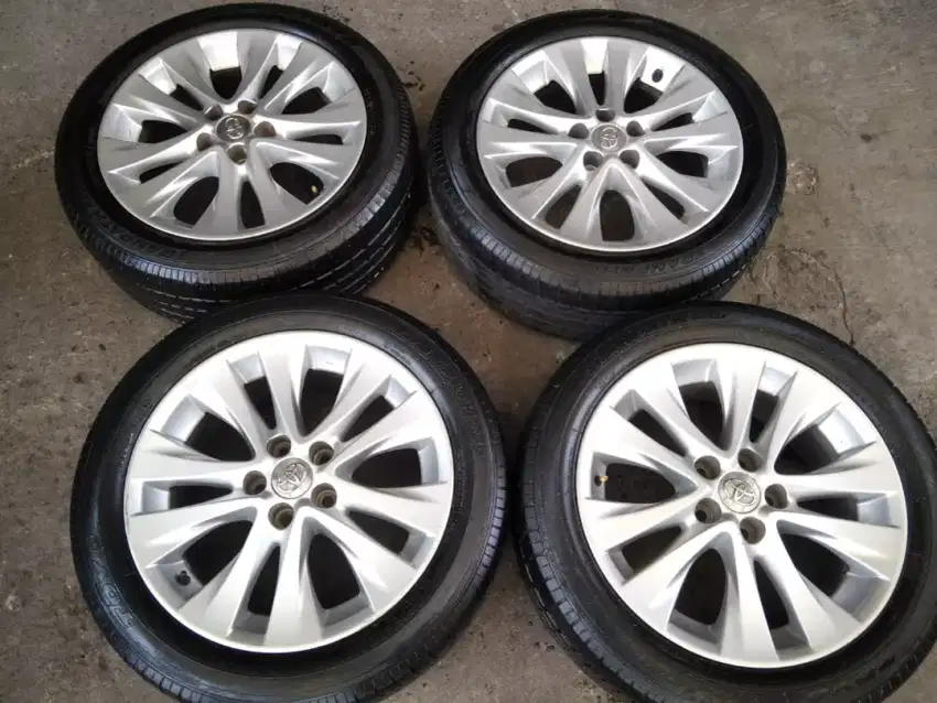 VELG toyota alphard vellfire ring Sama ban ring  18