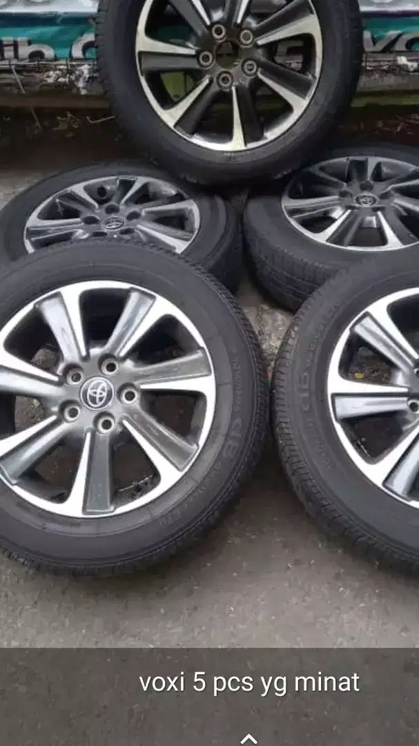 VELG toyota voxy ring 16 sama ban