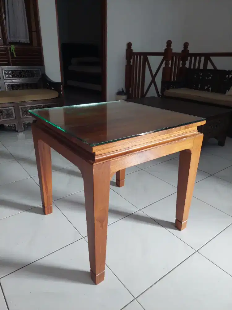 Meja Kayu Jati Minimalis