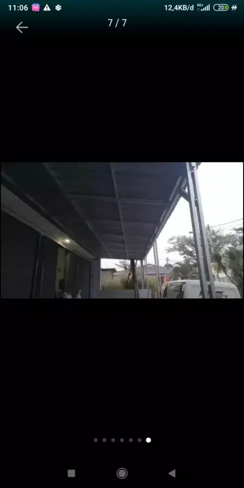 Pemasangan baja ringan 028