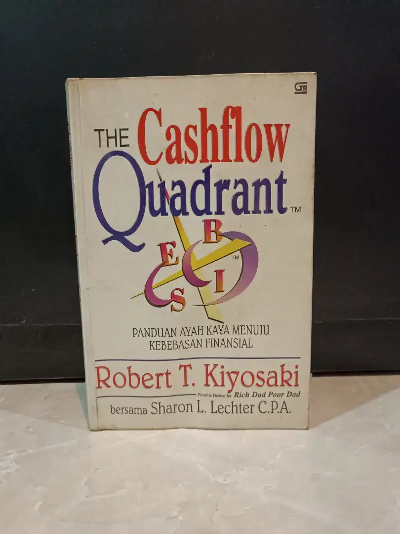 BUKU THE CASHFLOW QUADRANT ROBERT T KIYOSAKI KOLEKSI PRIBADI