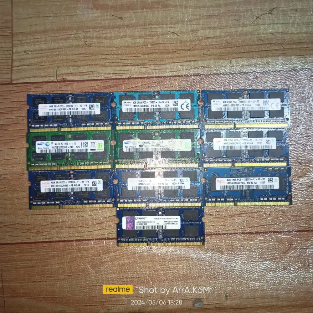 .:: RAM LAPTOP 4GB DDR3 PC12800 ORIGINAL
::.