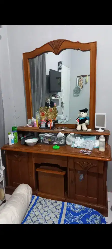 Dijual meja rias jati
