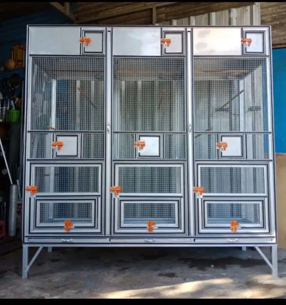 Sangkar ternak burung murai batu, perkutut, puter, kacer dll