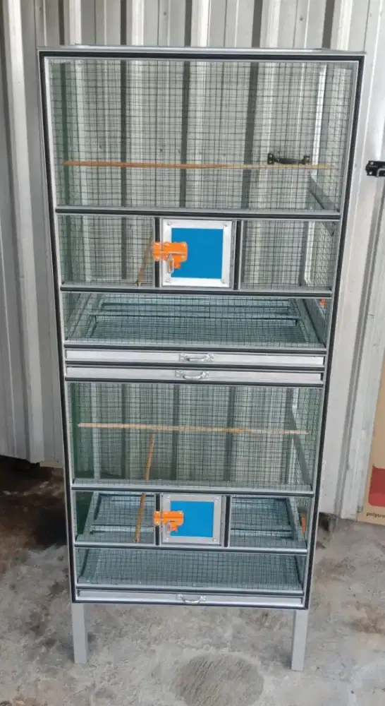 Sangkar ternak burung lovebird, parkit, kenari