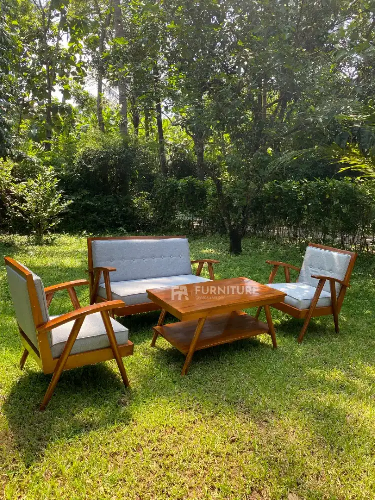 Kursi tamu jengki retro minimalis free ongkir