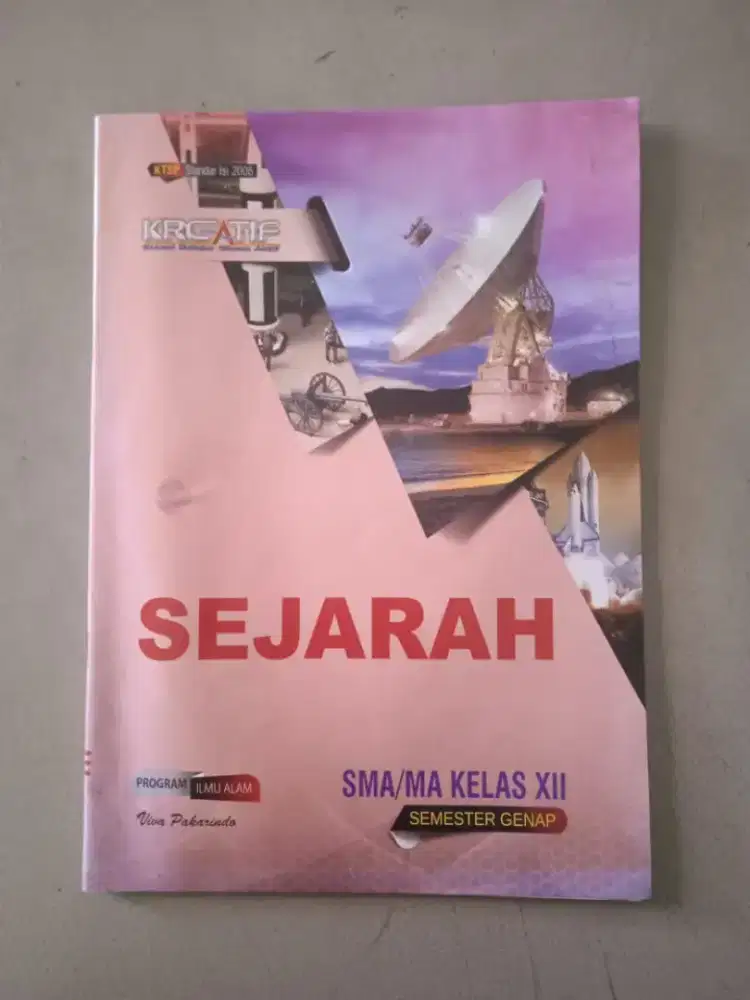 Buku Sejarah SMA/MA Kelas XII Semester Genap