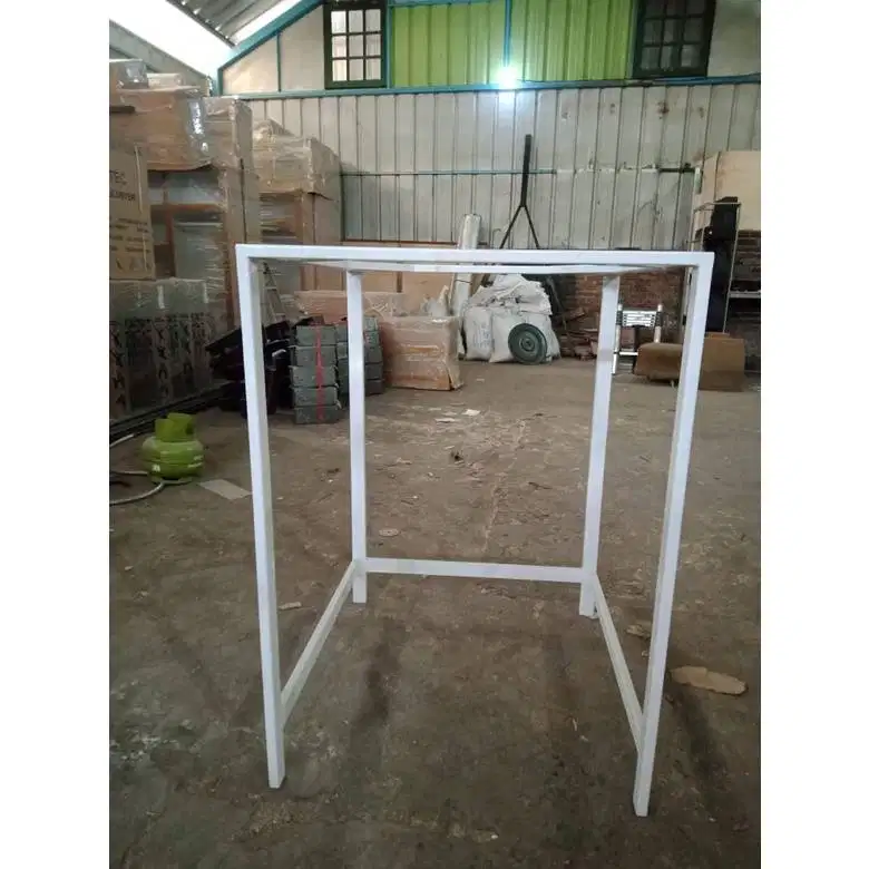 Rangka Besi Mesin Laundry Satu Stack - Rangka Besi Mesin Cuci & Mesin