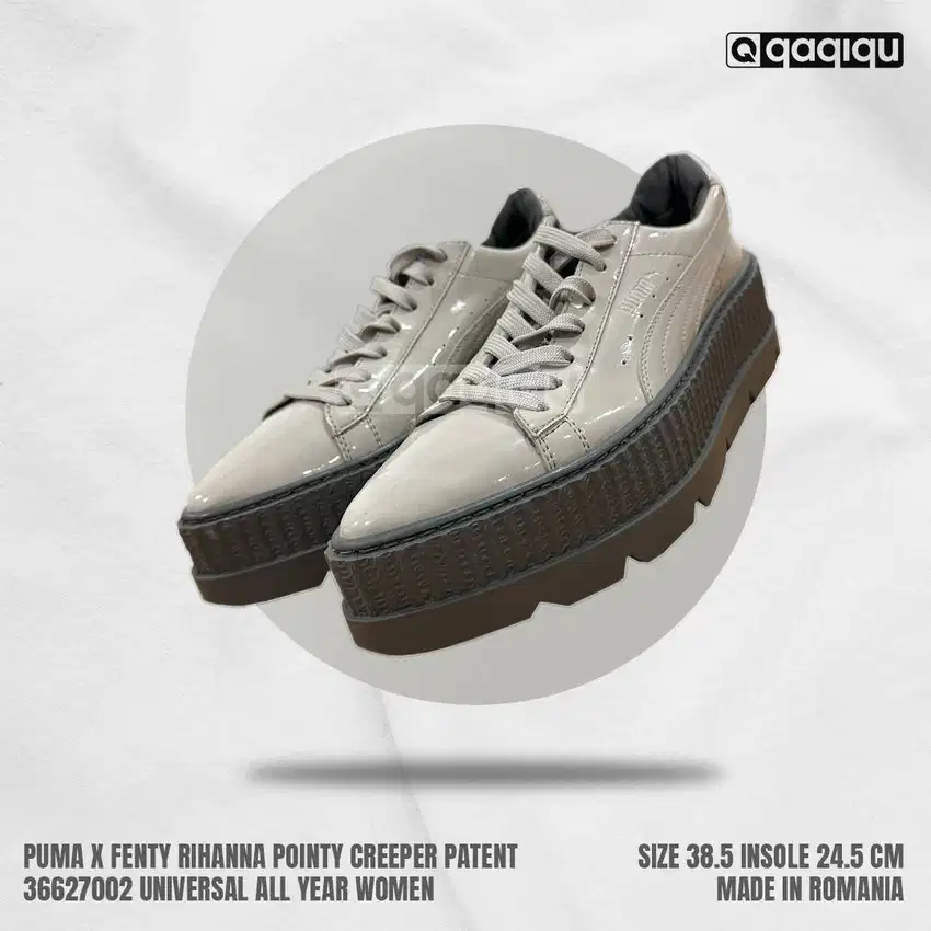 Puma X Fenty Rihanna Pointy Creeper Patent 36627002 universal all year
